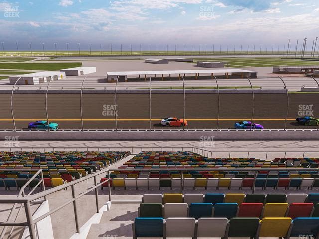 Daytona International Speedway - Section Back 115 Seat View