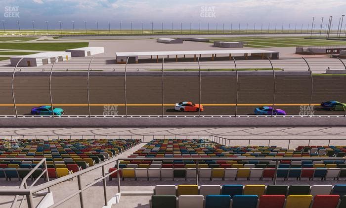 Daytona International Speedway - Section Back 115 Seat View
