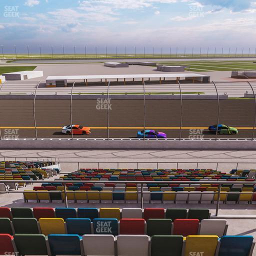 Daytona International Speedway - Section Back 116 Seat View
