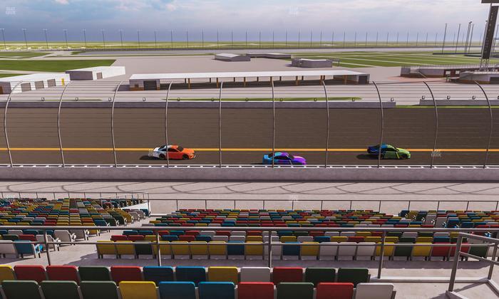 Daytona International Speedway - Section Back 116 Seat View