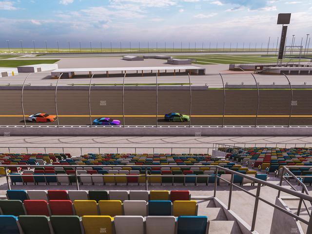 Daytona International Speedway - Section Back 117 Seat View Daytona International Speedway - Section Back 117 Seat View