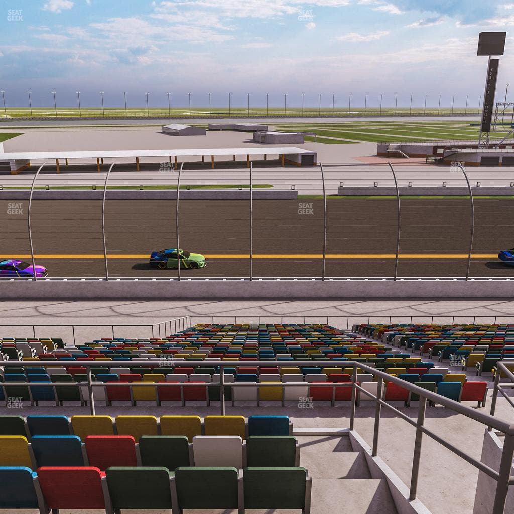 Daytona International Speedway - Section Back 118 Seat View