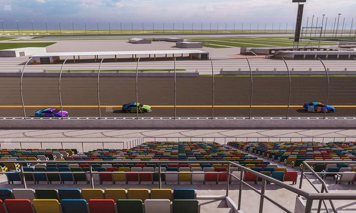 Daytona International Speedway - Section Back 118 Seat View
