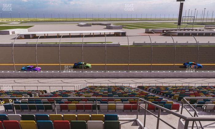 Daytona International Speedway - Section Back 118 Seat View