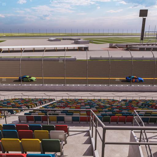 Daytona International Speedway - Section Back 119 Seat View