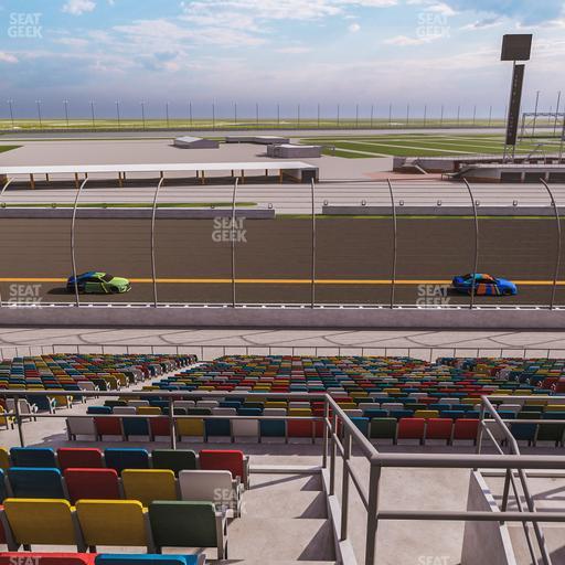 Daytona International Speedway - Section Back 119 Seat View