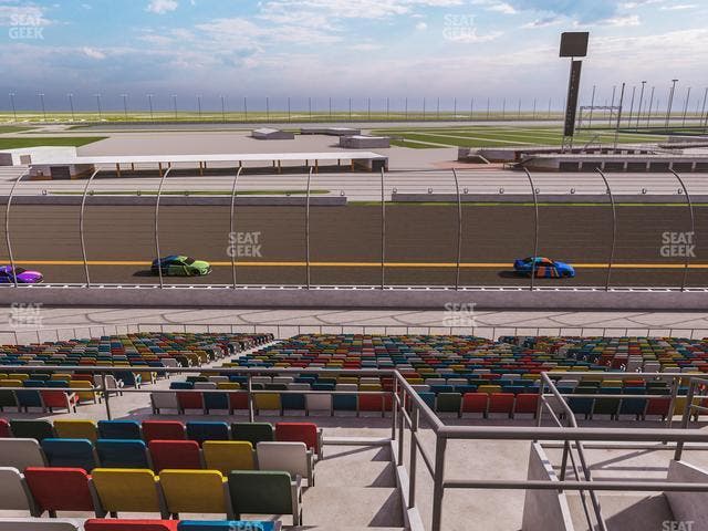 Daytona International Speedway - Section Back 119 Seat View