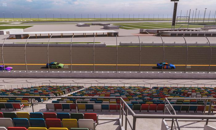 Daytona International Speedway - Section Back 119 Seat View