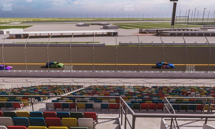 Daytona International Speedway - Section Back 119 Seat View