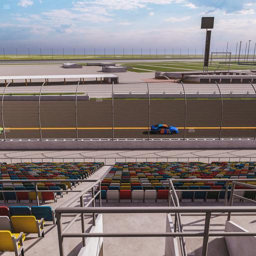 Daytona International Speedway - Section Back 120 Seat View