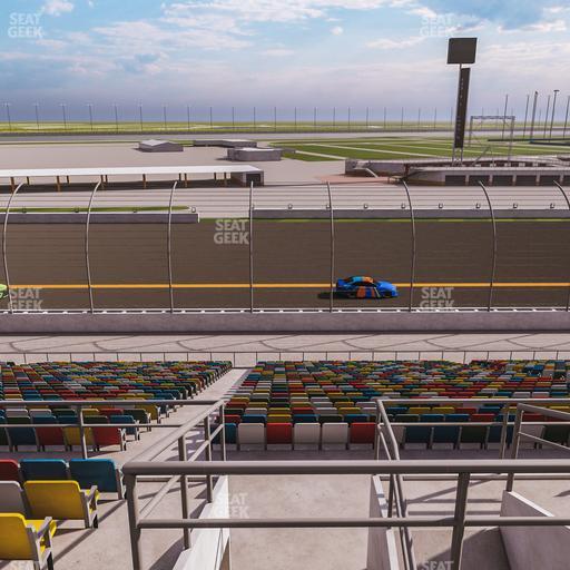 Daytona International Speedway - Section Back 120 Seat View