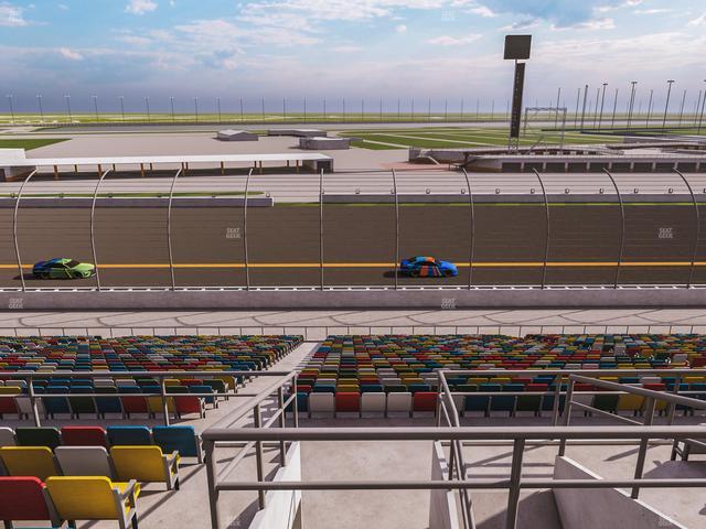 Daytona International Speedway - Section Back 120 Seat View Daytona International Speedway - Section Back 120 Seat View