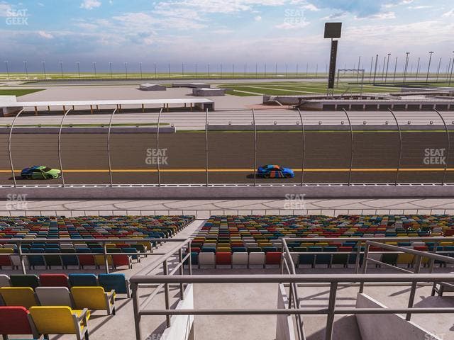 Daytona International Speedway - Section Back 120 Seat View