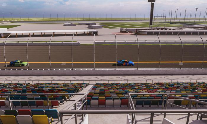 Daytona International Speedway - Section Back 120 Seat View