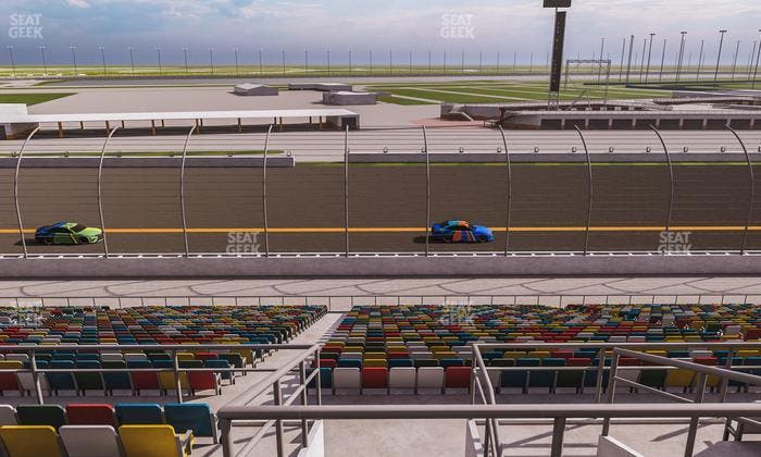 Daytona International Speedway - Section Back 120 Seat View
