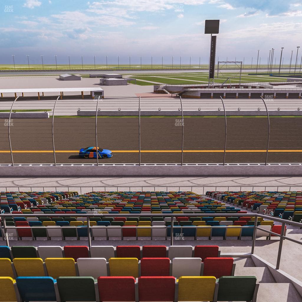 Daytona International Speedway - Section Back 121 Seat View