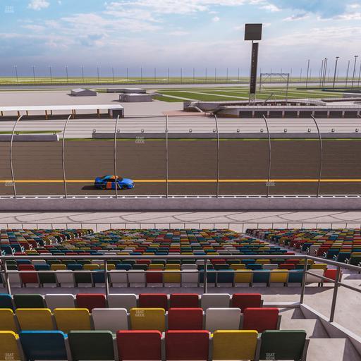 Daytona International Speedway - Section Back 121 Seat View