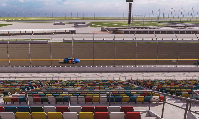 Daytona International Speedway - Section Back 121 Seat View