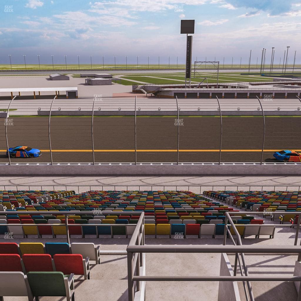 Daytona International Speedway - Section Back 122 Seat View