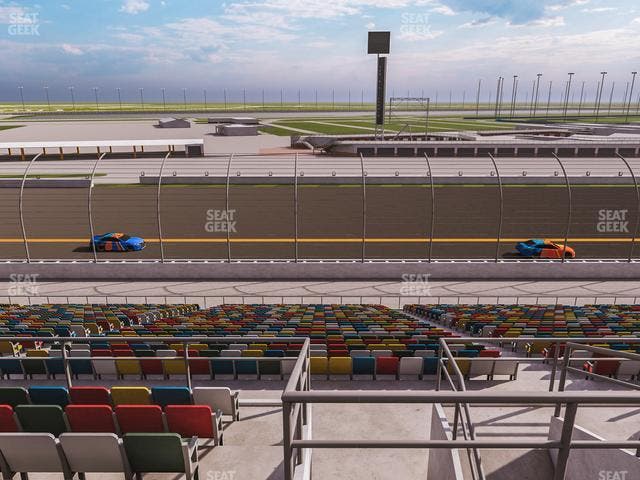 Daytona International Speedway - Section Back 122 Seat View