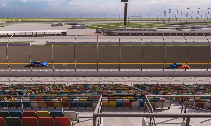 Daytona International Speedway - Section Back 122 Seat View