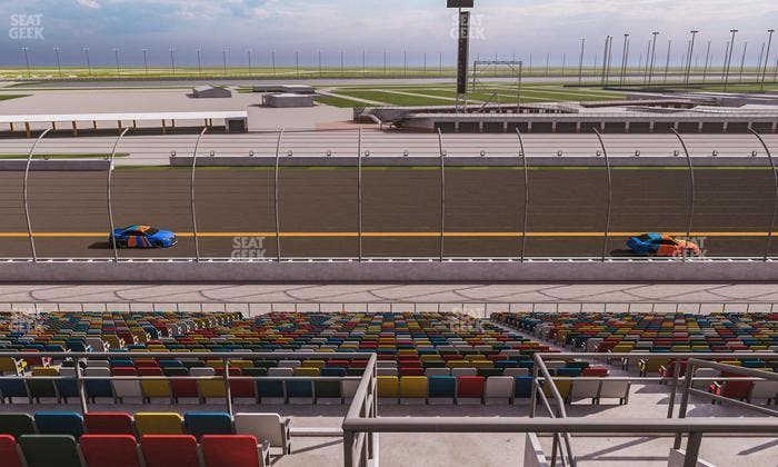 Daytona International Speedway - Section Back 122 Seat View
