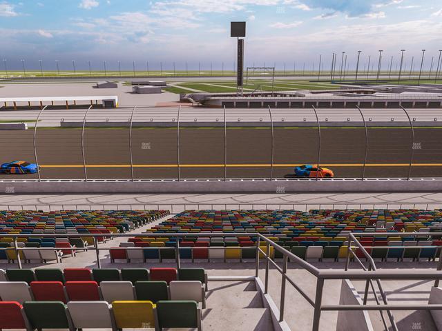 Daytona International Speedway - Section Back 123 Seat View Daytona International Speedway - Section Back 123 Seat View