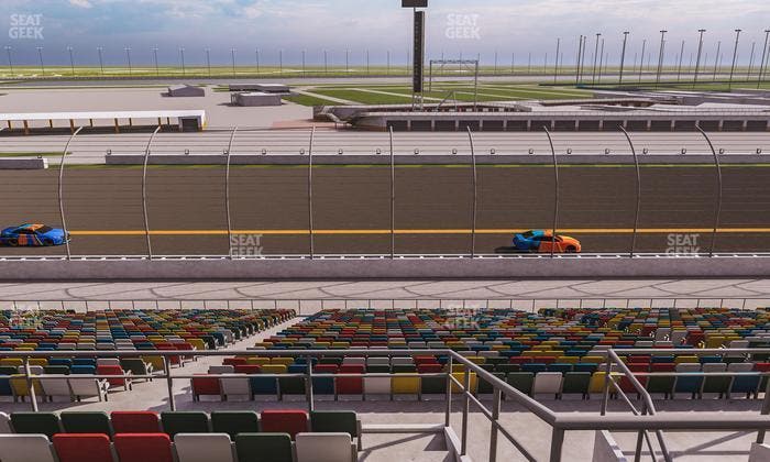 Daytona International Speedway - Section Back 123 Seat View