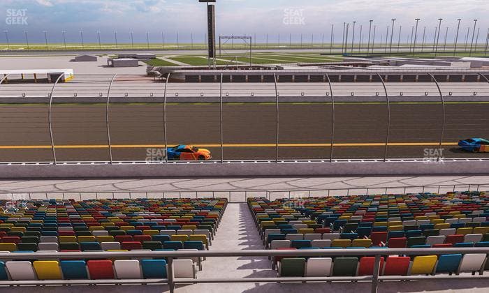 Daytona International Speedway - Section Back 124 Seat View