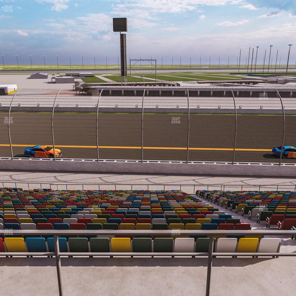 Daytona International Speedway - Section Back 125 Seat View