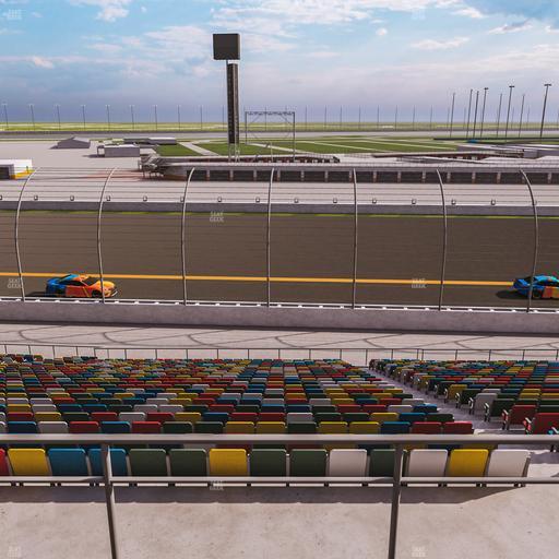 Daytona International Speedway - Section Back 125 Seat View