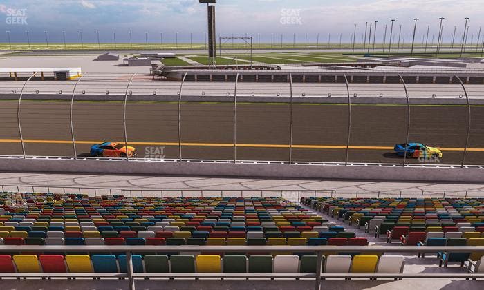 Daytona International Speedway - Section Back 125 Seat View
