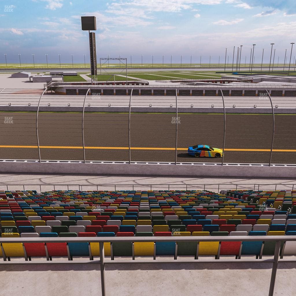Daytona International Speedway - Section Back 126 Seat View