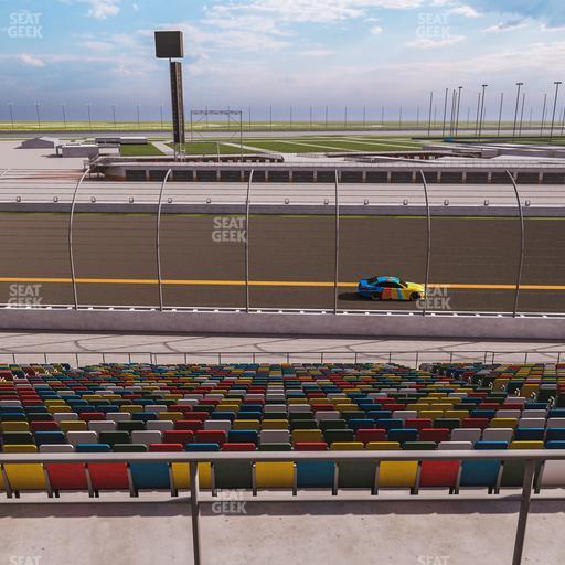 Daytona International Speedway - Section Back 126 Seat View