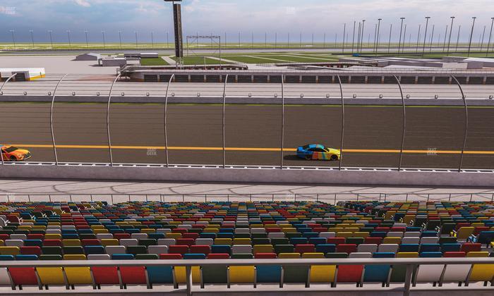 Daytona International Speedway - Section Back 126 Seat View