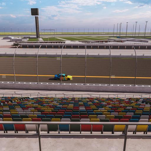 Daytona International Speedway - Section Back 127 Seat View