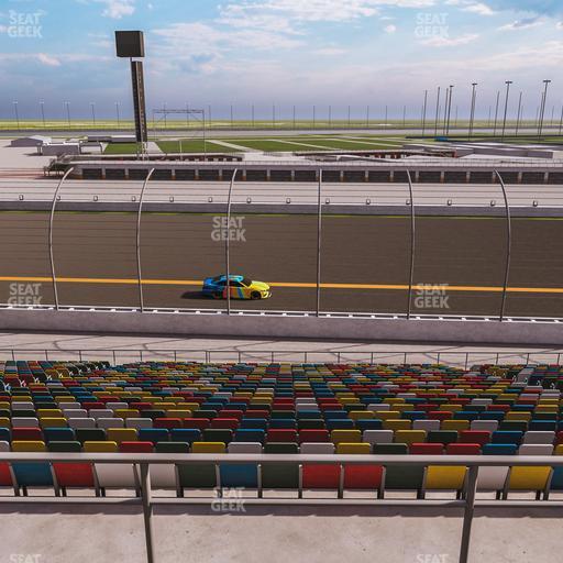 Daytona International Speedway - Section Back 127 Seat View