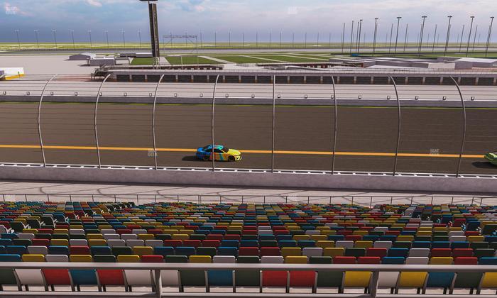 Daytona International Speedway - Section Back 127 Seat View