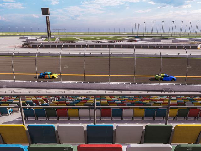 Daytona International Speedway - Section Back 128 Seat View Daytona International Speedway - Section Back 128 Seat View