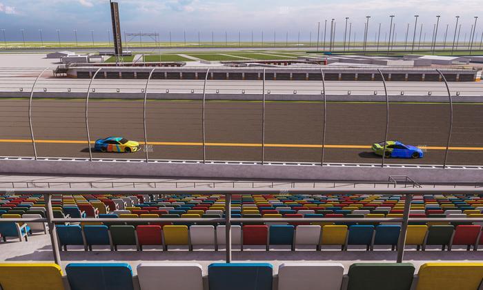 Daytona International Speedway - Section Back 128 Seat View