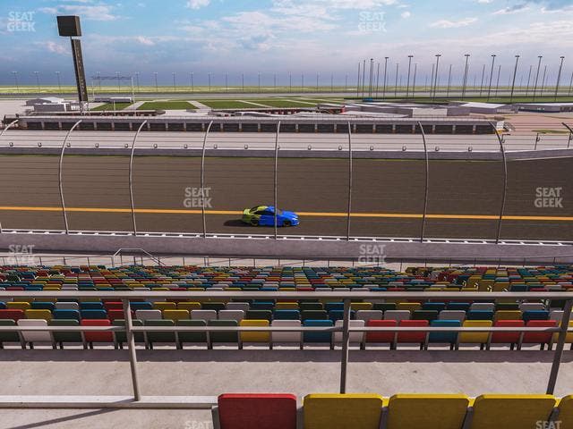 Daytona International Speedway - Section Back 129 Seat View