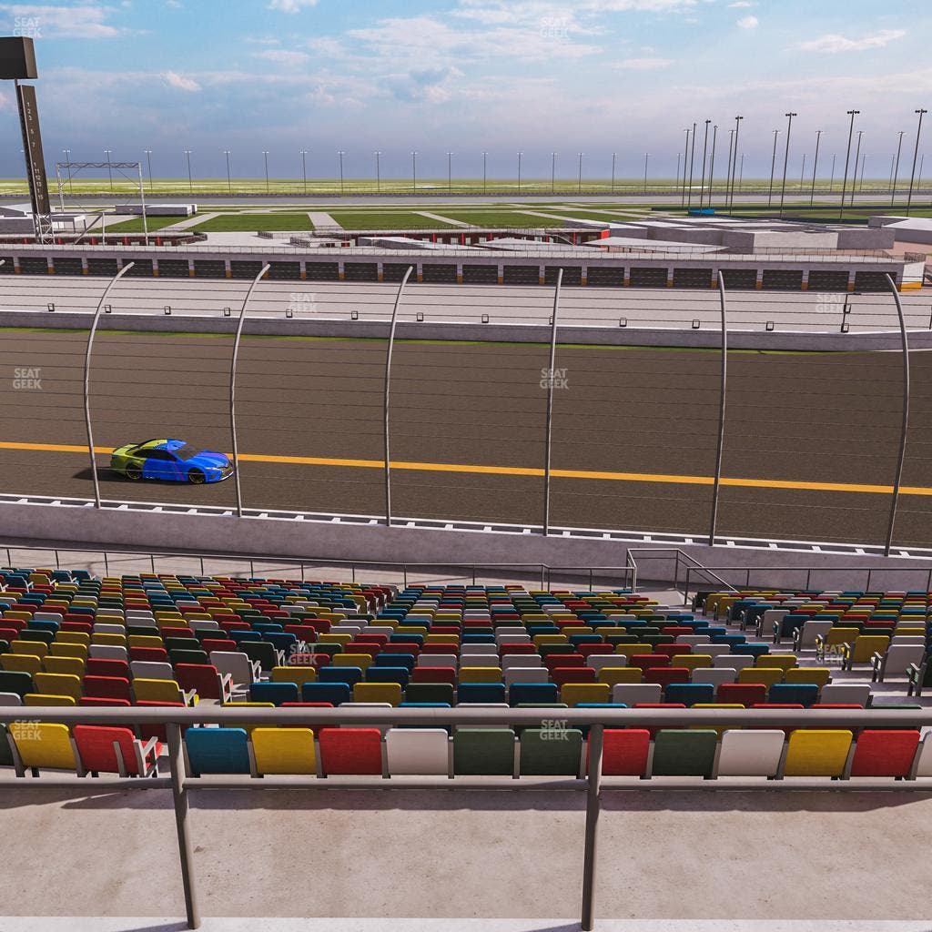 Daytona International Speedway - Section Back 130 Seat View