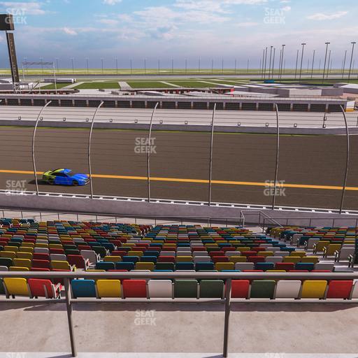 Daytona International Speedway - Section Back 130 Seat View