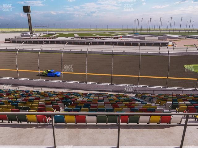 Daytona International Speedway - Section Back 130 Seat View