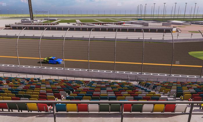 Daytona International Speedway - Section Back 130 Seat View
