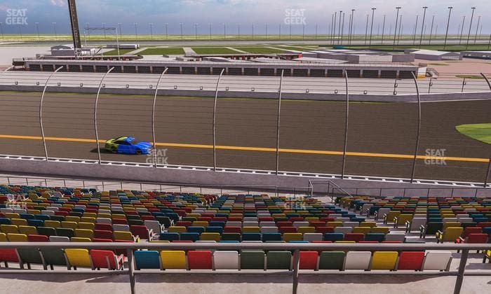Daytona International Speedway - Section Back 130 Seat View