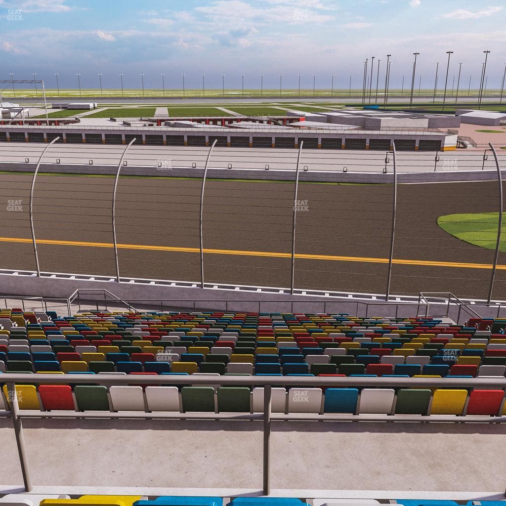 Daytona International Speedway - Section Back 131 Seat View