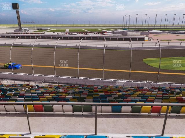 Daytona International Speedway - Section Back 131 Seat View