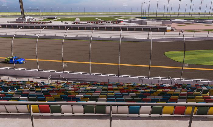 Daytona International Speedway - Section Back 131 Seat View