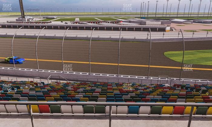 Daytona International Speedway - Section Back 131 Seat View